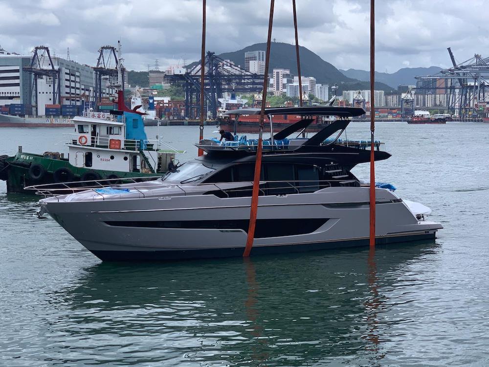 A beauty for Hong Kong waters!