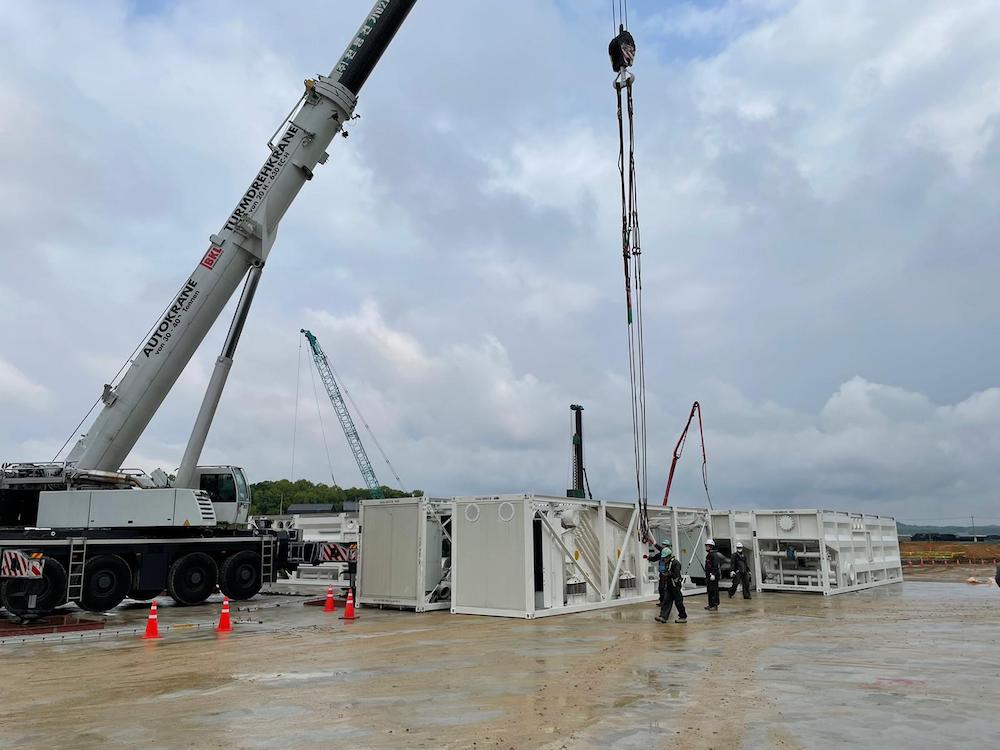 First items arrive for the Second Seoul Outer-Ring Road Project!