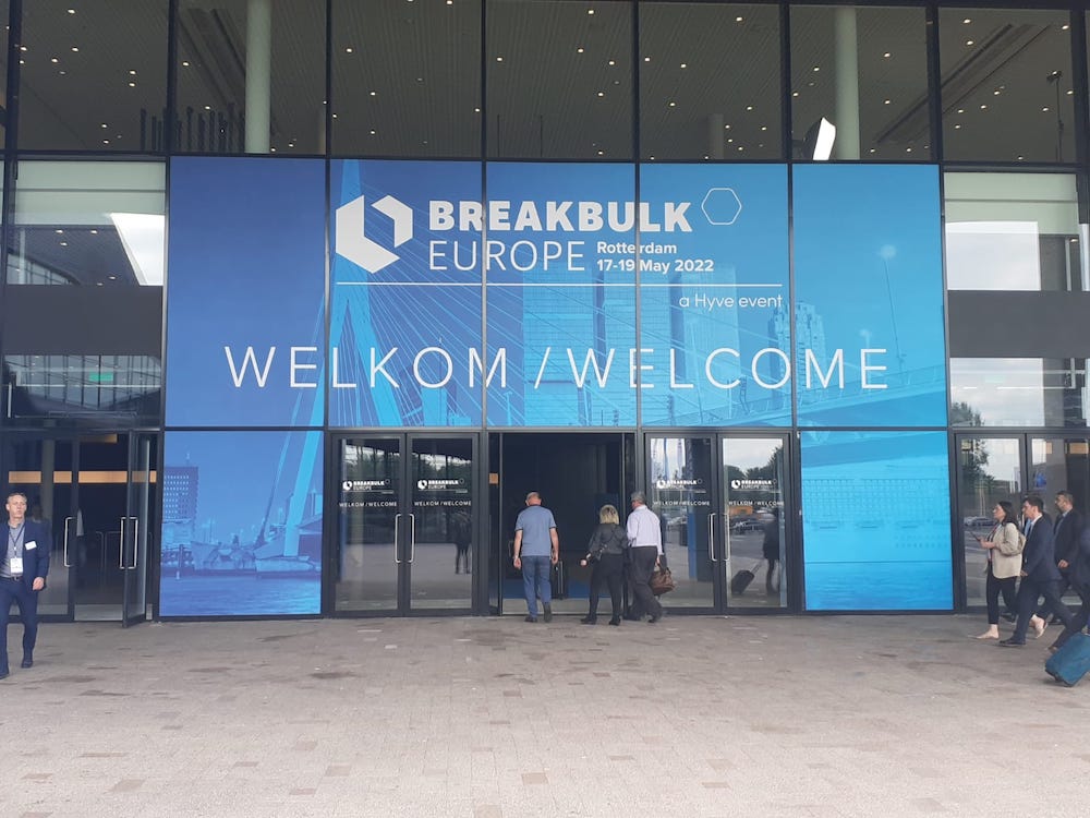 Breakbulk Europe!