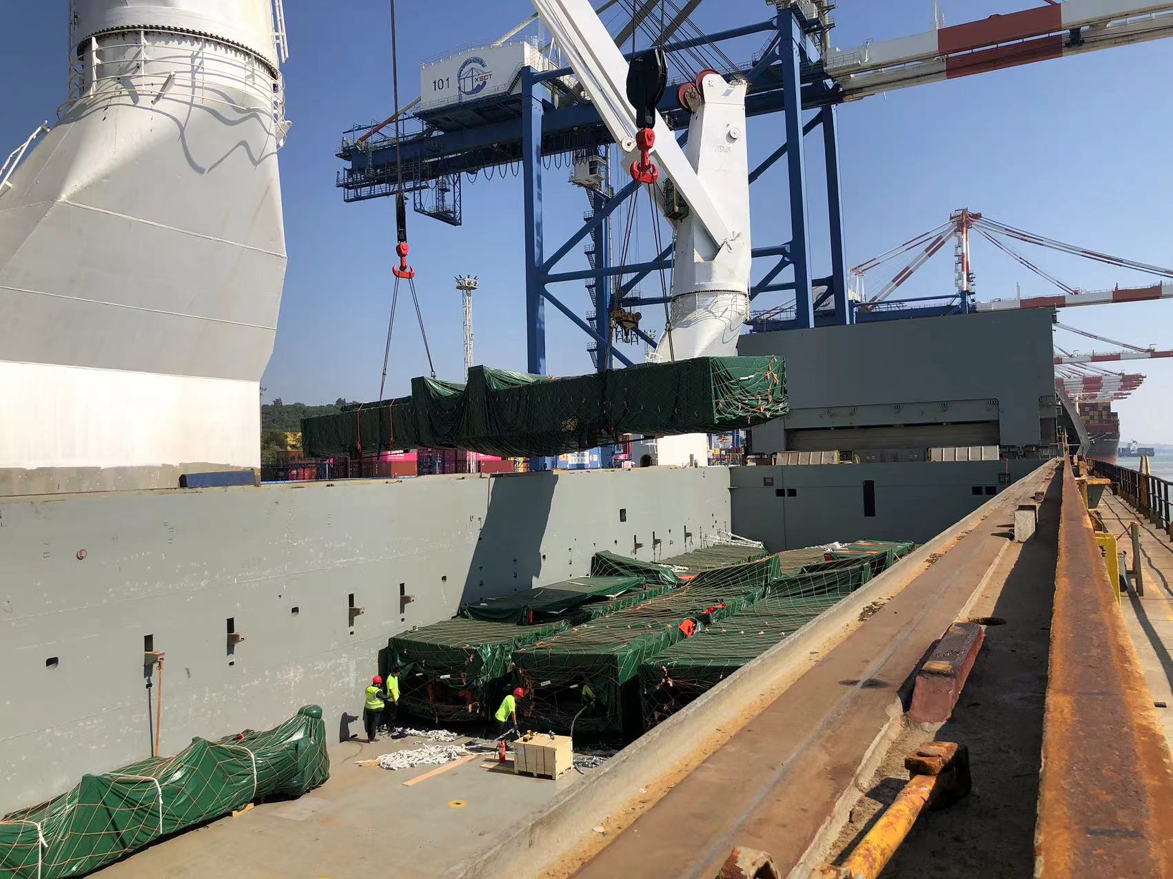 Coordinated Heavy-Lift Shipment from China to Mexico